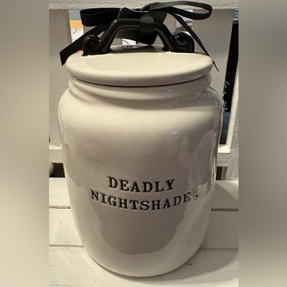 Disney Nightmare Before Christmas Black and White Ceramic Canister - Picture 3 of 6